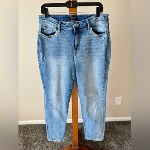 Judy Blue Light Wash Straight Leg Jeans Size 13/31